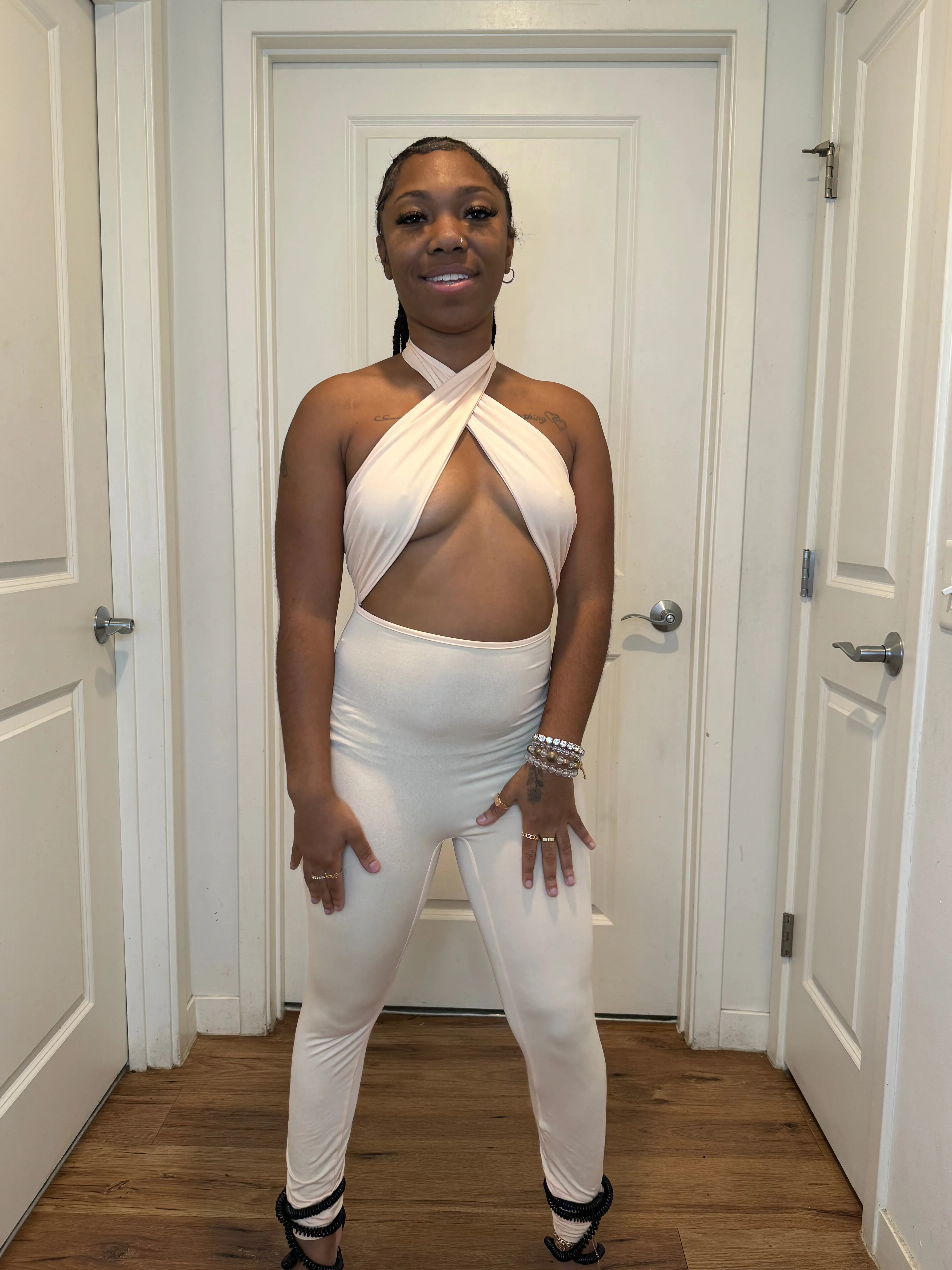 Wrap me jumpsuit